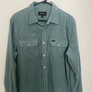 Brixton Bowery Long Sleeve Corduroy Button Up